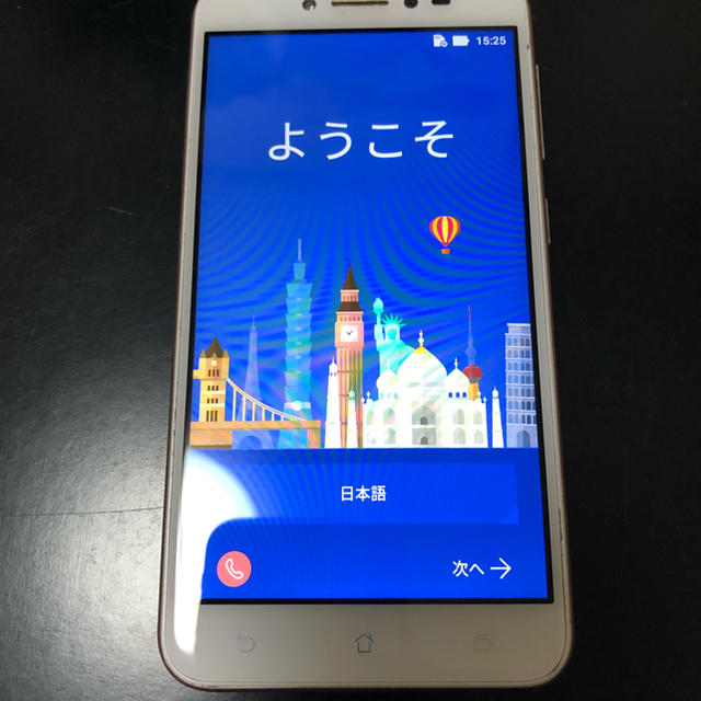 ASUS(エイスース)のZenFone Live(ZB501KL)ジャンク品シムフリー スマホ/家電/カメラのスマートフォン/携帯電話(スマートフォン本体)の商品写真