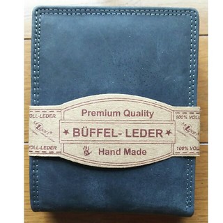ドイツ MCLean leather center　財布　皮　未使用品　送料無料(折り財布)