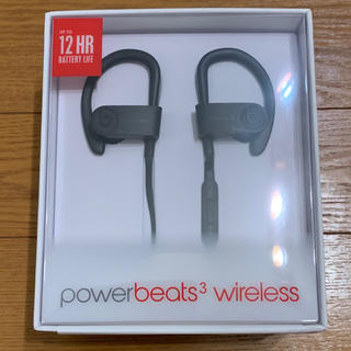 ビーツバイドクタードレ(Beats by Dr Dre)のpower beats 3 wireless ブラック(ヘッドフォン/イヤフォン)
