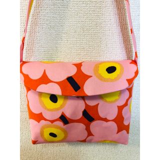 マリメッコ(marimekko)のマリメッコ  UNIKKO kids 斜め掛けバッグ ハンドメイド(ポシェット)