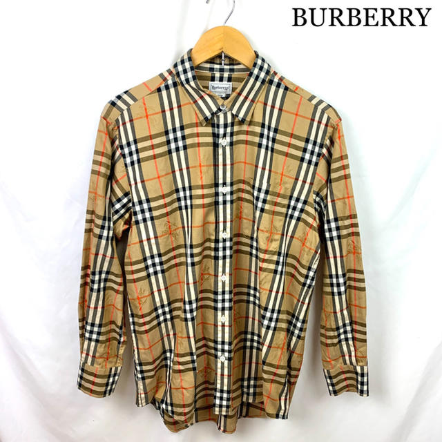 BURBERRY - 美品 大人気 BURBERRY バーバリー チェック柄 長袖シャツ