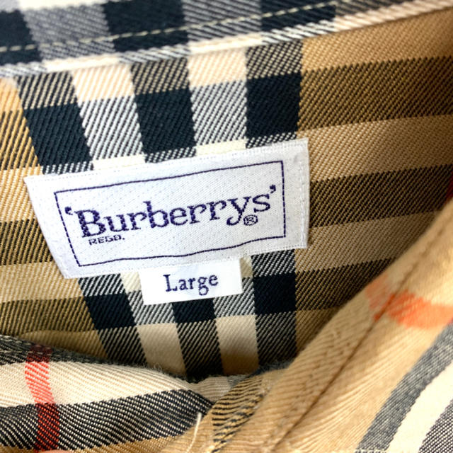 BURBERRY - 美品 大人気 BURBERRY バーバリー チェック柄 長袖シャツ