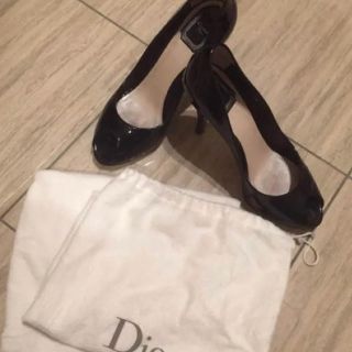 クリスチャンディオール(Christian Dior)のクリスチャンディオール オープントゥパンプス(ハイヒール/パンプス)