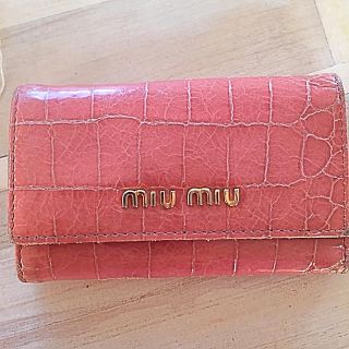 ミュウミュウ(miumiu)のmiumiuキーケース(キーケース)