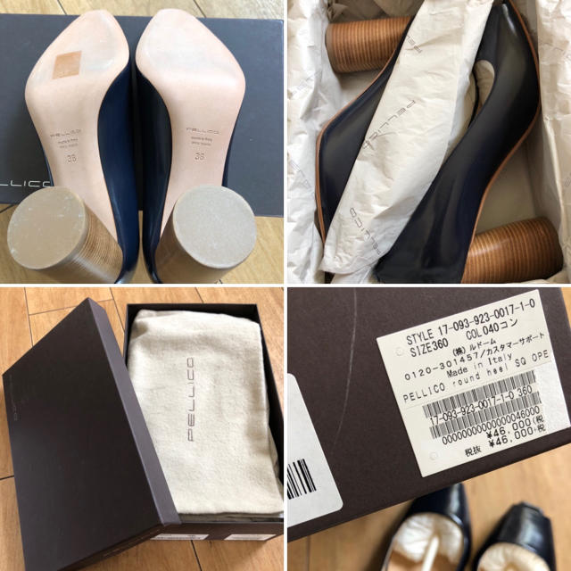 PELLICO - 新品未使用 ペリーコ オープントゥパンプスの通販 by PELLICO - 新品未使用 ペリーコ オープントゥパンプスの通販 by