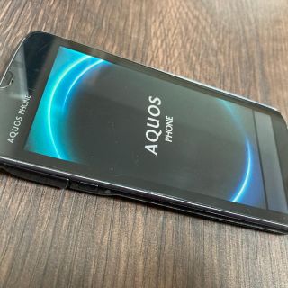 シャープ(SHARP)のAQUOS PHONE  SHARP IS13SH au ブラック(スマートフォン本体)