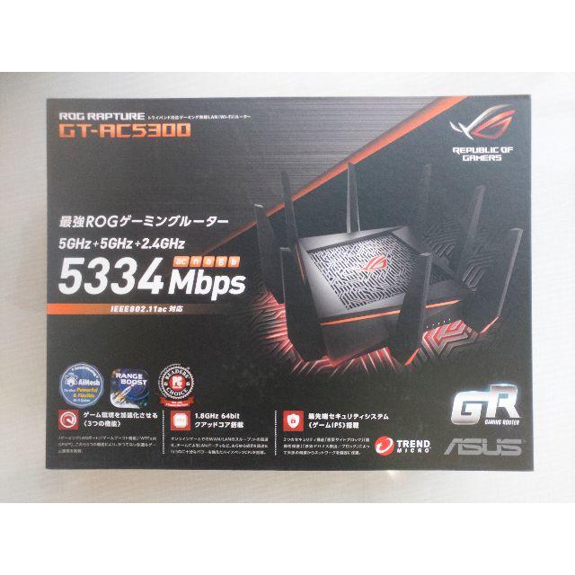 1GB用途【新品】ASUS ゲーミングルーター GT-AC5300