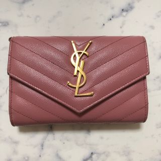 サンローラン(Saint Laurent)のイヴ・サンローラン　折り財布　正規品(折り財布)