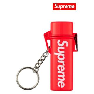 シュプリーム(Supreme)のSupreme Waterproof Lighter Case Red 送料込(キーホルダー)