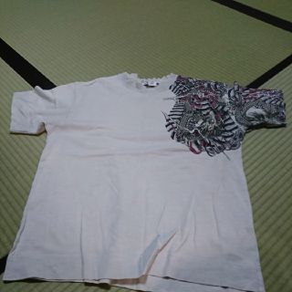 カラクリタマシイ(絡繰魂)の絡繰魂 半袖Tシャツ Lサイズ ホワイト(Tシャツ/カットソー(半袖/袖なし))