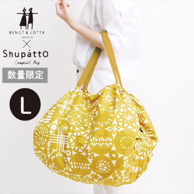 【数量限定】シュパット ベングト＆ロッタ レトロ Lサイズ レディースのバッグ(エコバッグ)の商品写真