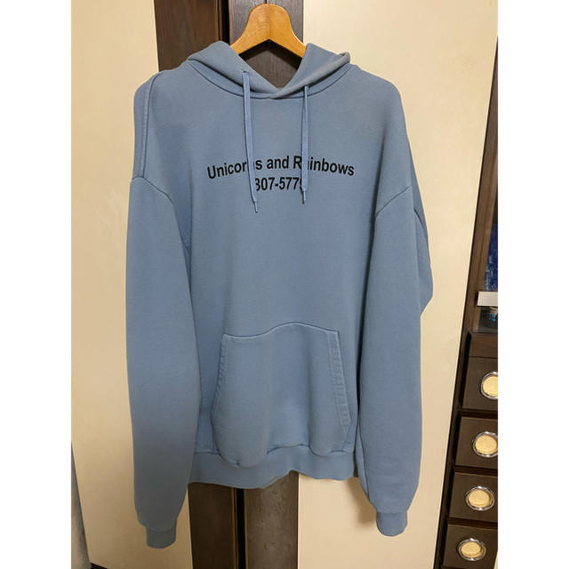 vetements unicorns フーディー　ユニコーンパーカーメンズ