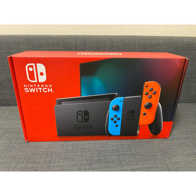 新型Nintendo Switch本体　ネオンブルー ネオンレッド