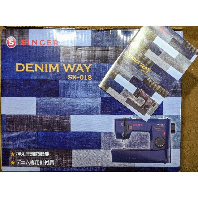 シンガーSN-018 DENIM WAY 電動ミシン 【ネット限定】 8771円引き