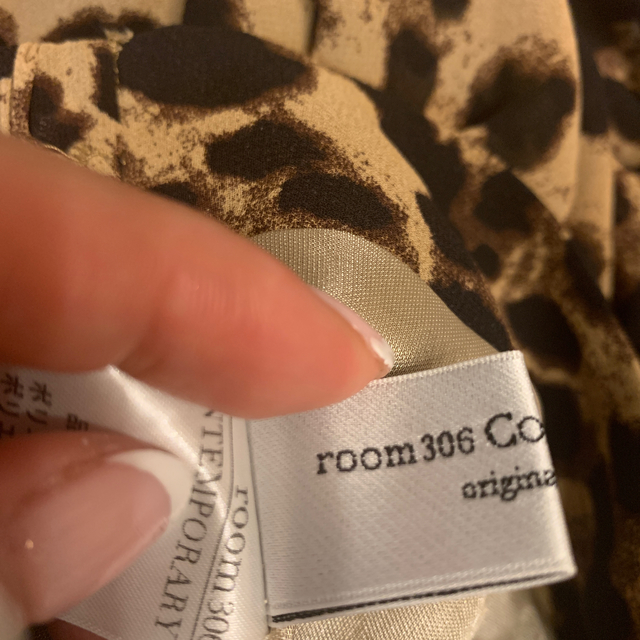 room306 CONTEMPORARY(ルームサンマルロクコンテンポラリー)のroom306 レオパード柄スカート レディースのスカート(ロングスカート)の商品写真