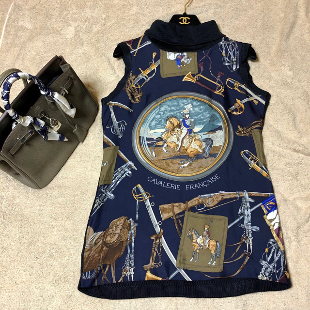 HERMES 正規品 美品 ノースリーブトップス希少品 | tradexautomotive.com
