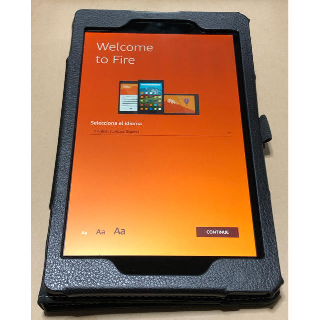 Amazon Fire HD 8 16GB 専用ケース付き