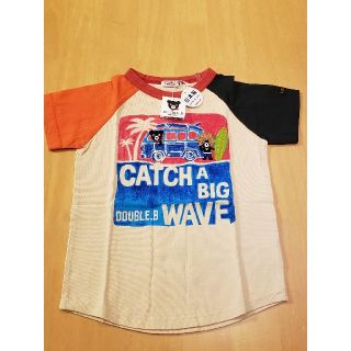 ダブルビー(DOUBLE.B)の【新品タグ付き】DOUBLE B.★半袖Tシャツ★サーフ★110 (Tシャツ/カットソー)