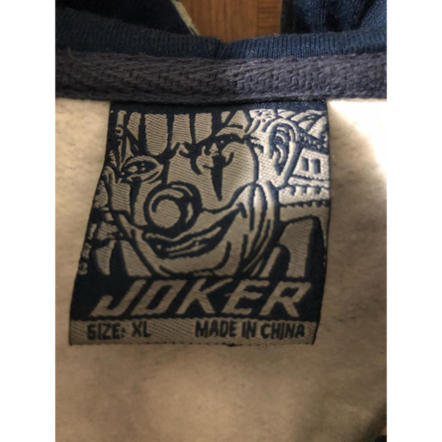 JOKER(ジョーカー)のレア❗️JOKER パーカー XL  Mr.Cartoon アイコン　総柄 メンズのトップス(パーカー)の商品写真