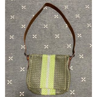 ボッテガヴェネタ(Bottega Veneta)のBOTTEGA VENETA ショルダーバッグ　グリーン系(ショルダーバッグ)