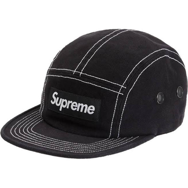 Supreme Field Camp Cap Black-eastgate.mk