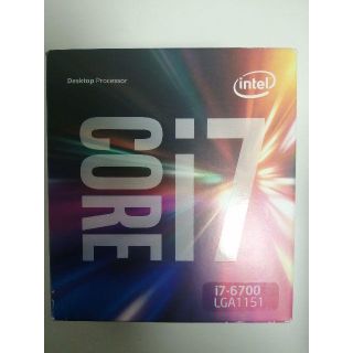 CORE i7 6700 intel CPU(PCパーツ)