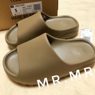 アディダス(adidas)の23.5cm YEEZY SLIDE アース ブラウン EARTH BROWN(サンダル)