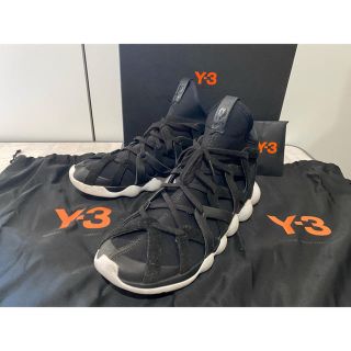 ワイスリー(Y-3)の【大特価】激レア Y-3 キュージョハイ メンズハイカットスニーカー 38.5㎝(スニーカー)