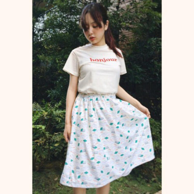 bonjour records(ボンジュールレコーズ)のボンジュールレコード＊Ｔシャツ レディースのトップス(Tシャツ(半袖/袖なし))の商品写真