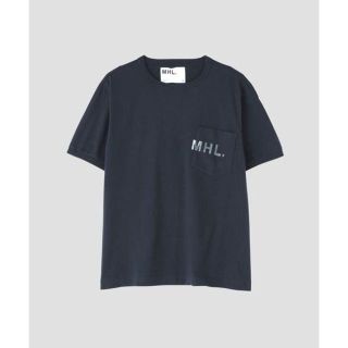 マーガレットハウエル(MARGARET HOWELL)の新品 MHL. PRINTED COTTON JERSEY Tシャツ 定番(Tシャツ/カットソー(半袖/袖なし))