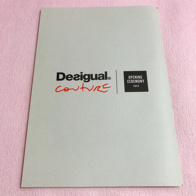 DESIGUAL(デシグアル)のDesigual ノート インテリア/住まい/日用品の文房具(ノート/メモ帳/ふせん)の商品写真