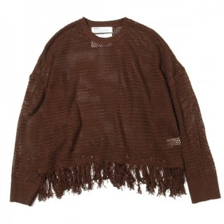 ジエダ(Jieda)の【DAIRIKU】20SS pullover fringe net knit(ニット/セーター)