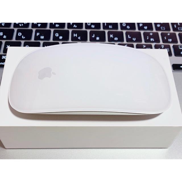 Apple Magic mouse 2 シルバー 箱、ケーブル有／ ほぼ未使用