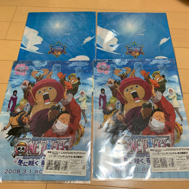 One Piece ワンピース クリアファイル 4枚セットの通販 By うーs Shop プロフィールをご一読ください ラクマ