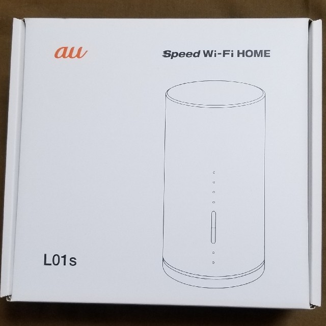 【新品未使用】au speed wifi home L01S HWS32SWA スマホ/家電/カメラのスマートフォン/携帯電話(その他)の商品写真