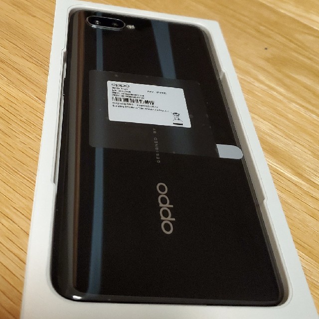 Rakuten(ラクテン)のOPPO renoA 128GB6GB black rakuten mobile スマホ/家電/カメラのスマートフォン/携帯電話(スマートフォン本体)の商品写真