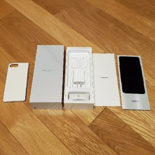 ラクテン(Rakuten)のOPPO renoA 128GB6GB black rakuten mobile(スマートフォン本体)