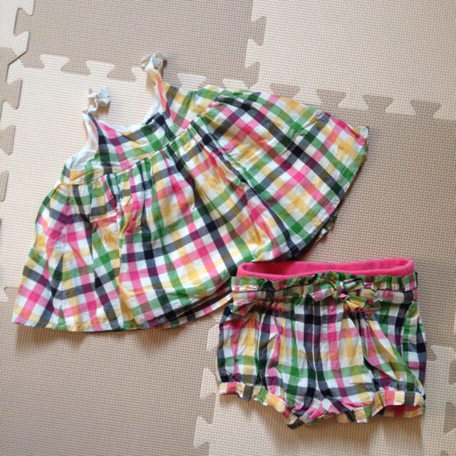 babyGAP(ベビーギャップ)のbabyGAP◆セットアップ キッズ/ベビー/マタニティのベビー服(~85cm)(タンクトップ/キャミソール)の商品写真