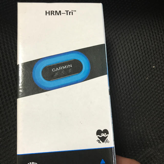 GARMIN(ガーミン)のガーミン　HRM tri  ブルー　新品未開封　輸入品 スポーツ/アウトドアのトレーニング/エクササイズ(その他)の商品写真