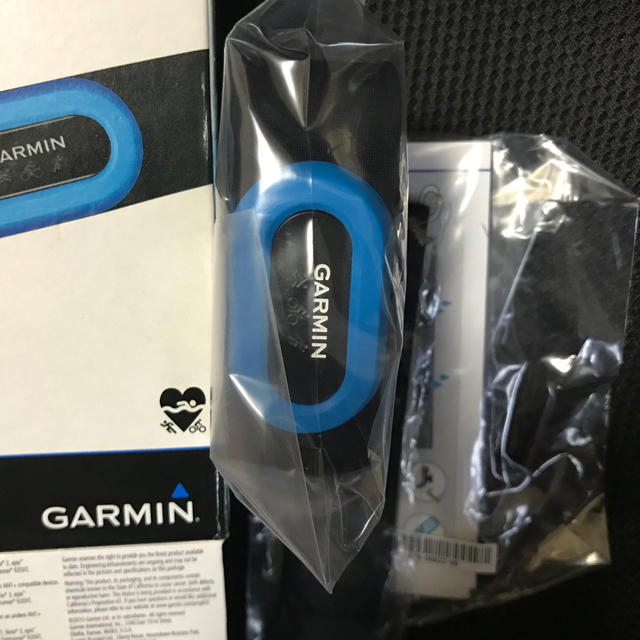 GARMIN(ガーミン)のガーミン　HRM tri  ブルー　新品未開封　輸入品 スポーツ/アウトドアのトレーニング/エクササイズ(その他)の商品写真