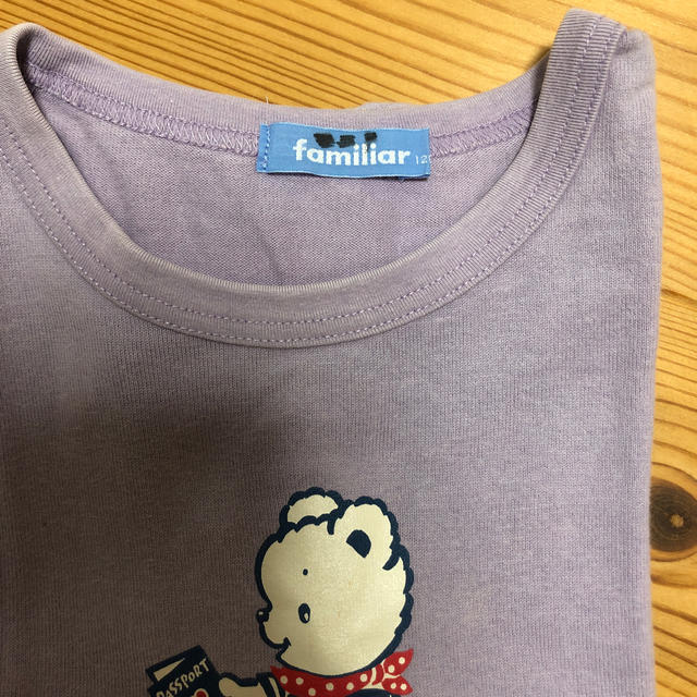 familiar(ファミリア)のfamiliar 120ｾﾝﾁＴシャツ キッズ/ベビー/マタニティのキッズ服男の子用(90cm~)(Tシャツ/カットソー)の商品写真