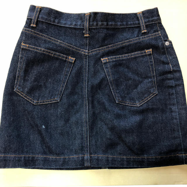 デニム　ミニスカート　日本製 レディースのスカート(ミニスカート)の商品写真