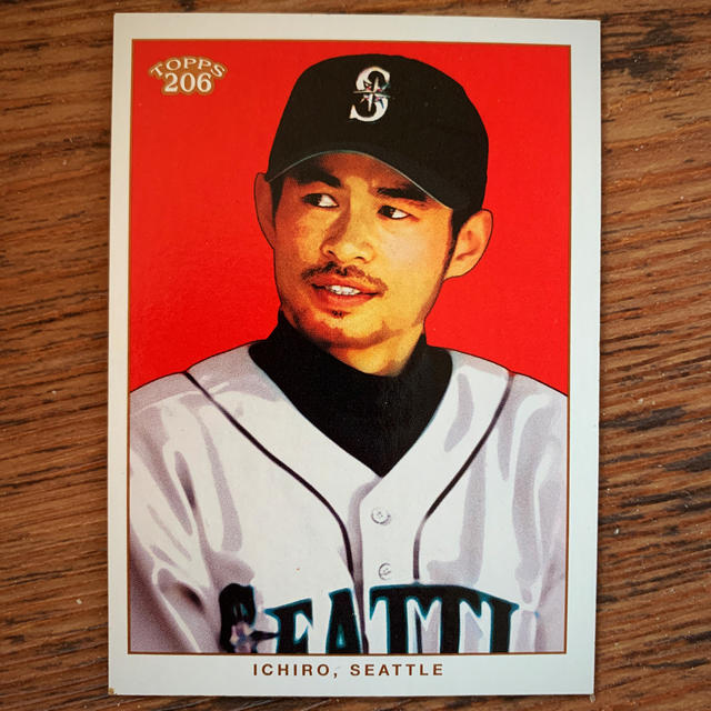 送料込】イチロー選手のTopps206シリーズ#256!顔・赤の通販 by 送料込】イチロー選手のTopps206シリーズ#256!顔・赤の通販 by