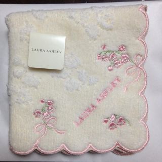 ローラアシュレイ(LAURA ASHLEY)のLAURA ASHLEY タオルハンカチ(ハンカチ)