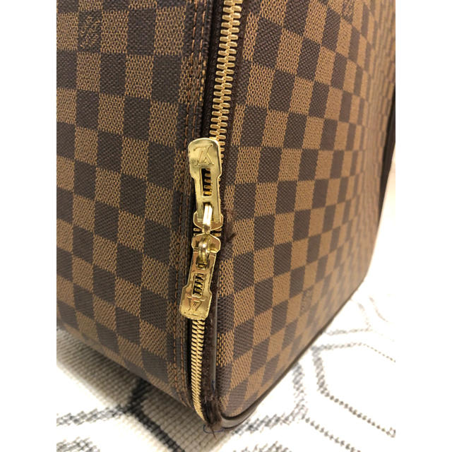 Leather travel bag Louis Vuitton Brown in Leather - 31227118