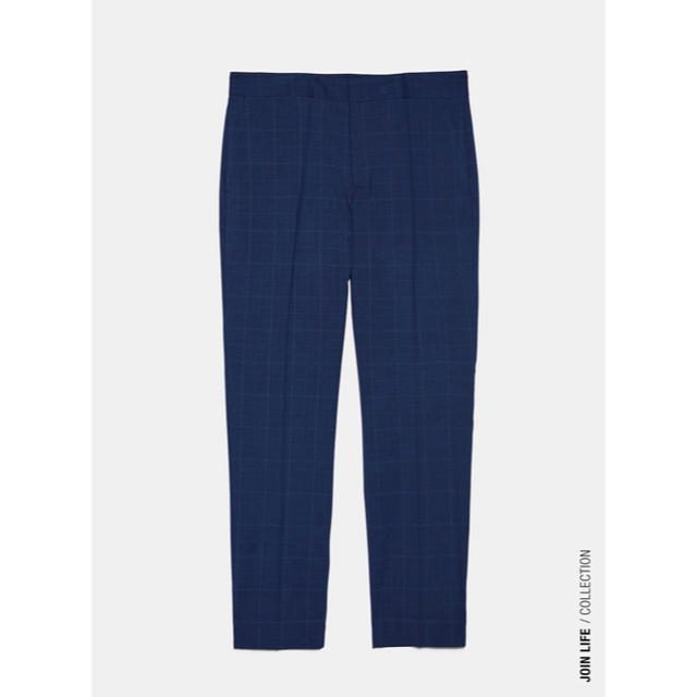 ZARA - ZARA スーツ セットアップ チェック ネイビーの通販 by ZARA - ZARA スーツ セットアップ チェック ネイビーの通販 by