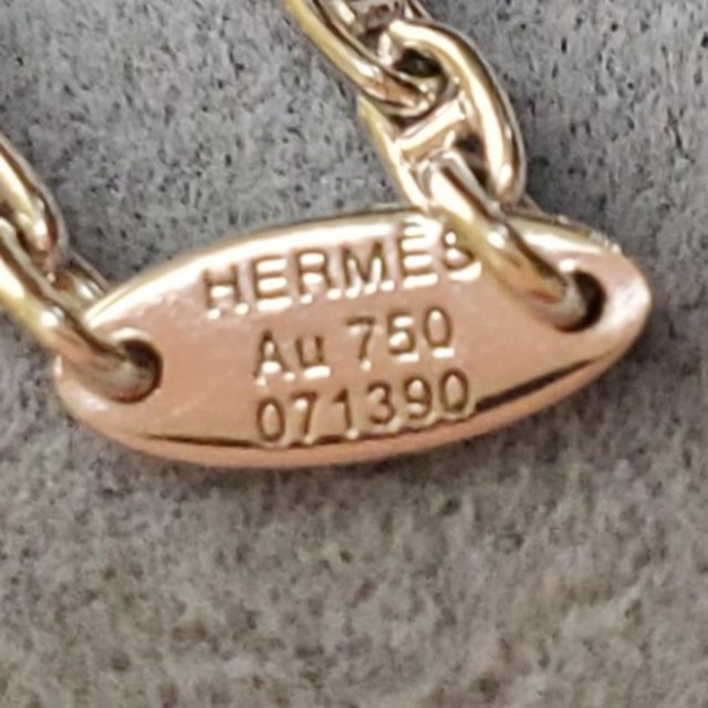 Hermes(エルメス)のHERMES　DADA  18金　WGネックレス レディースのアクセサリー(ネックレス)の商品写真