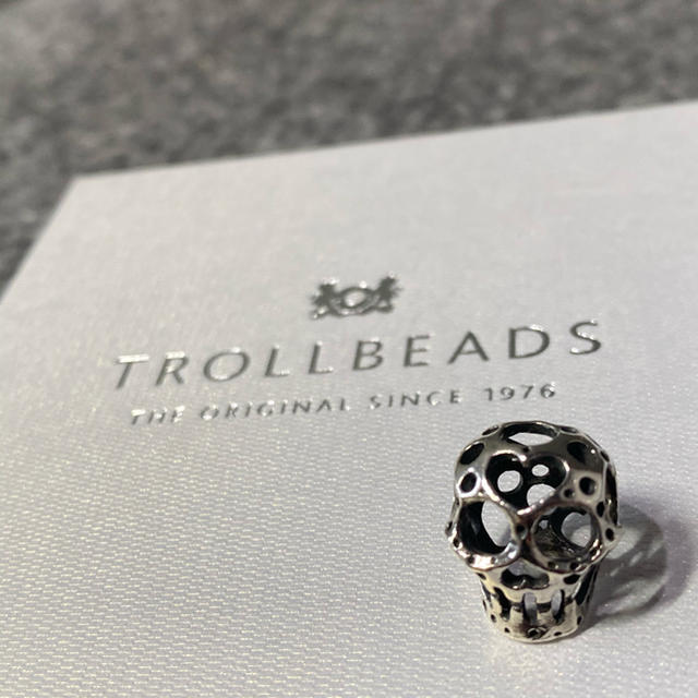 トロールビーズ　スカル　TROLLBEADS