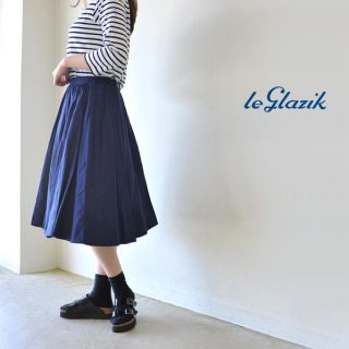 ルグラジック(LE GLAZIK)のBshop❤︎ルグラジック❤︎リネンフレアスカート(ひざ丈スカート)