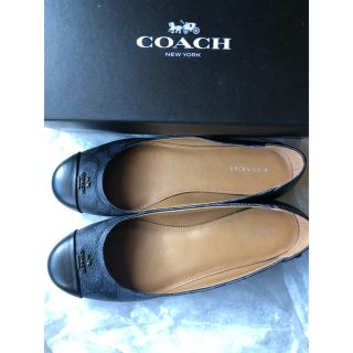 コーチ(COACH)のsazaesan様専用です☆COACH シグネチャー バレーシューズ(バレエシューズ)